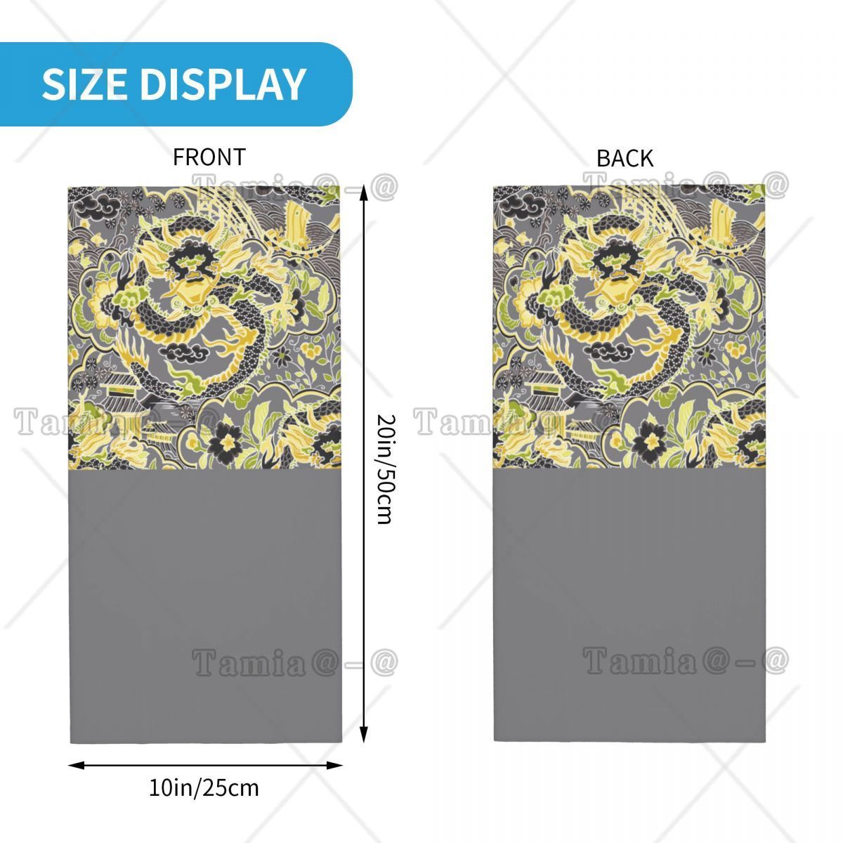 Custom Antique Chinoiserie Imp - огляд і ціна Neck Warmer Tube