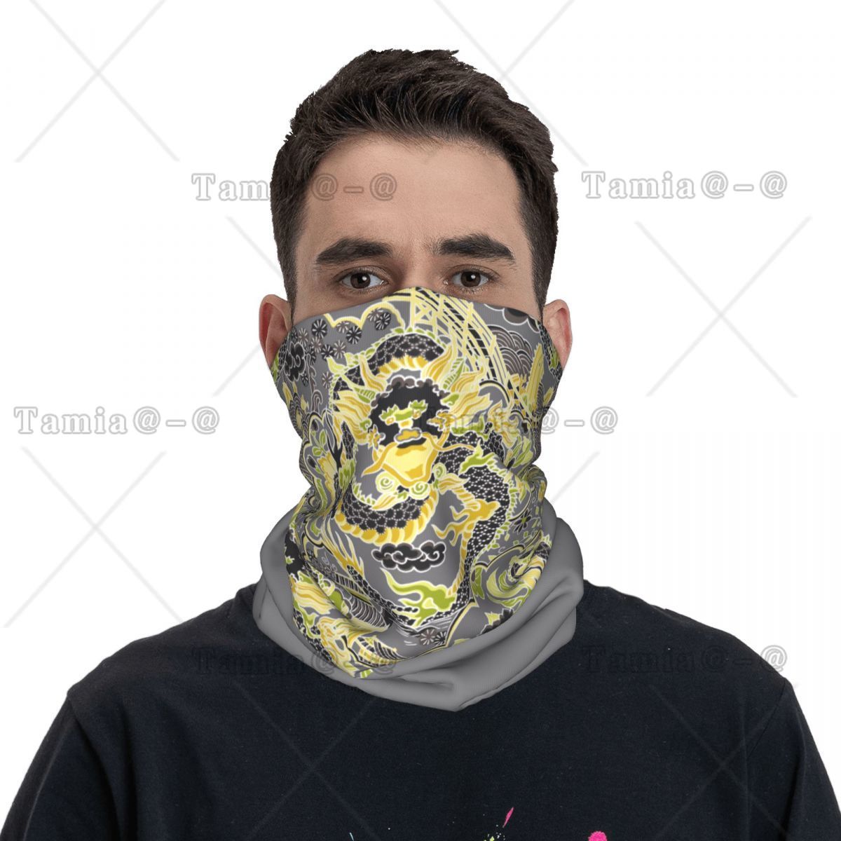 Custom Antique Chinoiserie Imp - огляд і ціна Neck Warmer Tube