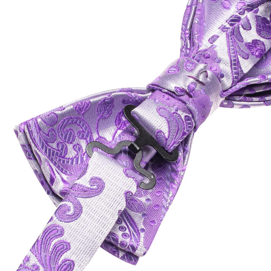 Purple Lilac Lavender Pansy Vi - огляд і ціна Bow Tie Pre Tied