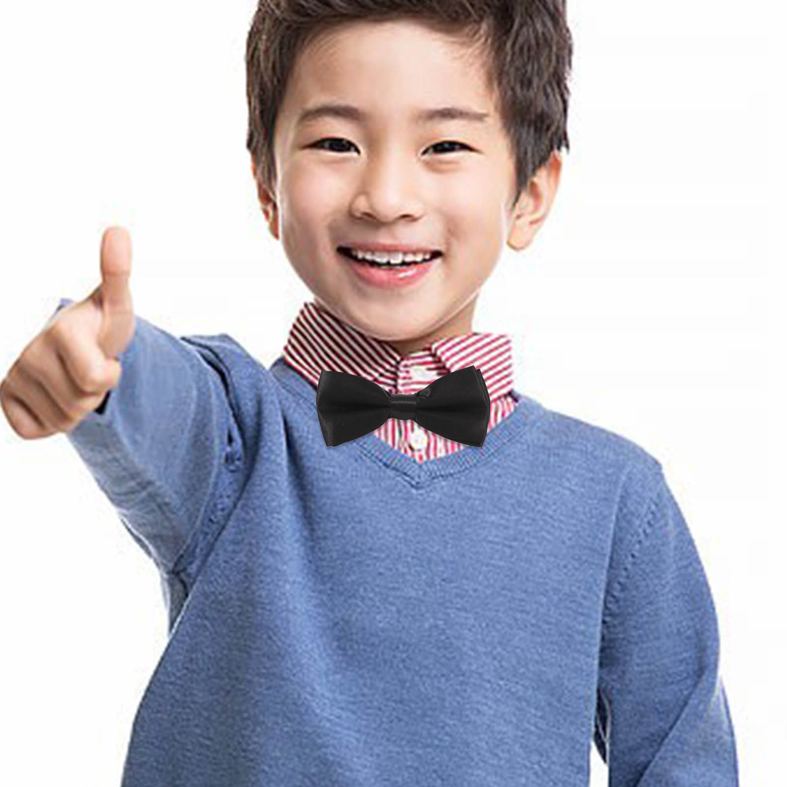 Black Kids Bow Tie Adjustable  - огляд і ціна Bow Tie Pre Tied