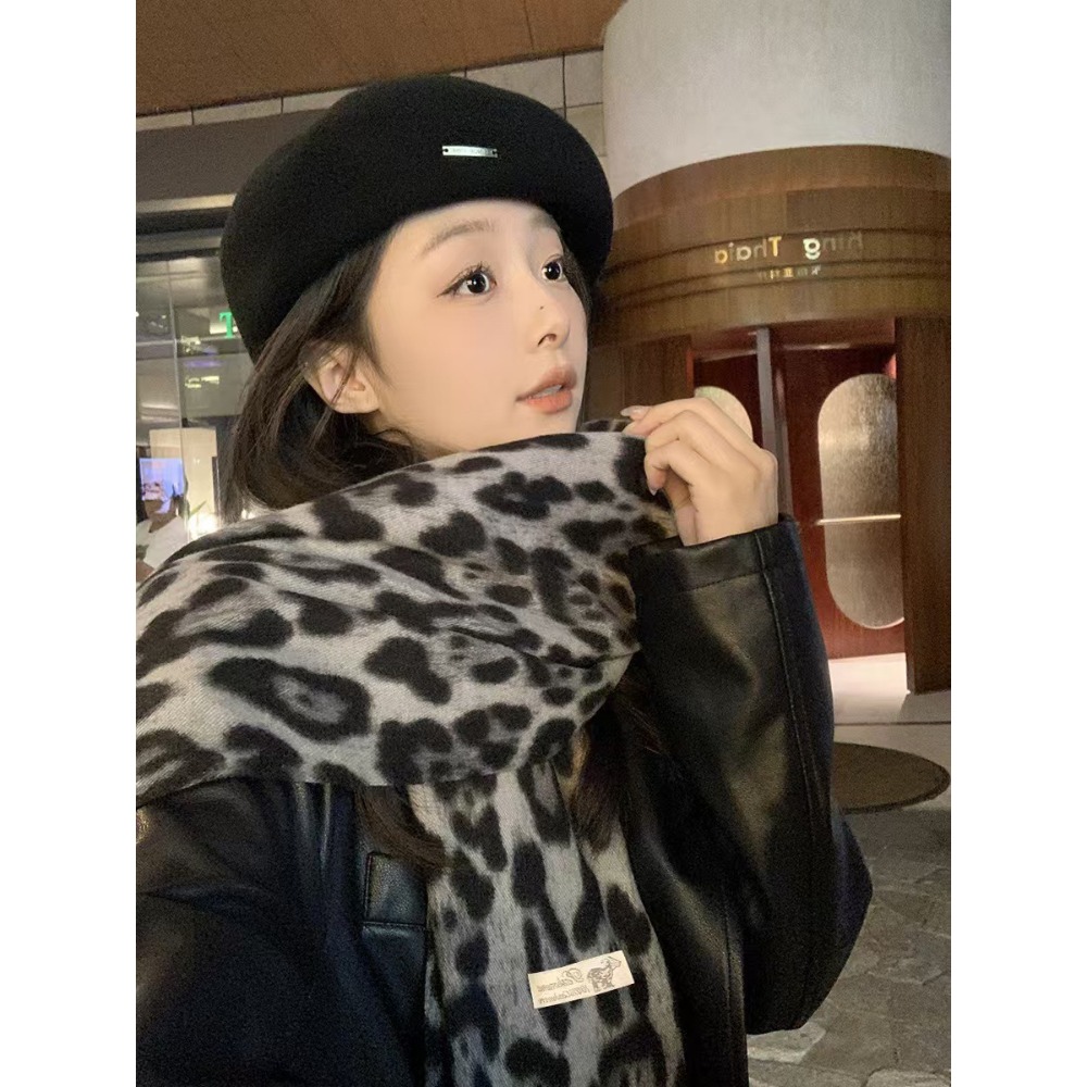 190*70CM Design Leopard Scarf  - огляд і ціна Woven Scarf Blanket