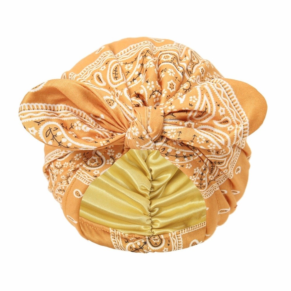 Satin Lined Bandana Turban Hat - огляд і ціна Bow Tie Pre Tied