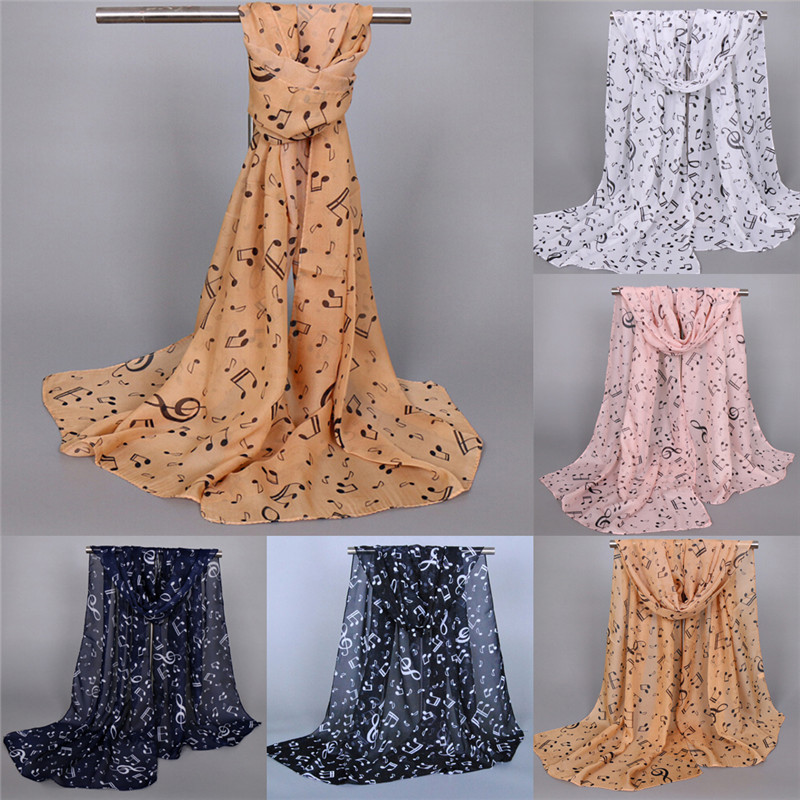 High Quality Scarves Musical N - огляд і ціна Infinity Scarf Knit