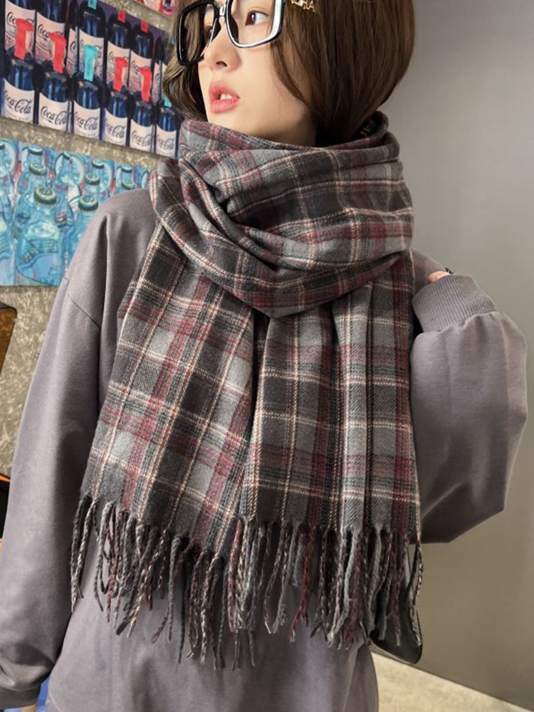 New Imitation Cashmere Women S - огляд і ціна Woven Scarf Blanket