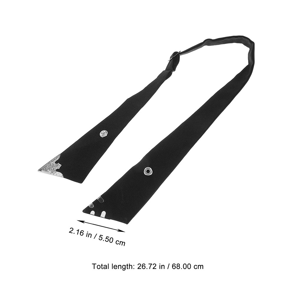 2Pcs Black Cross Bow Tie for W - огляд і ціна Bow Tie Pre Tied